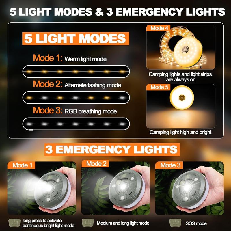 Camping light string